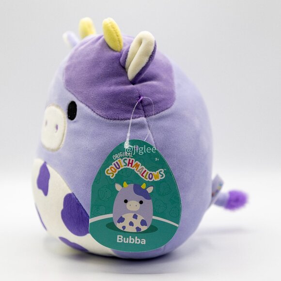 7" Bubba The Purple Cow Squishmallows Plush Toys BNWT - Picture 3 of 7